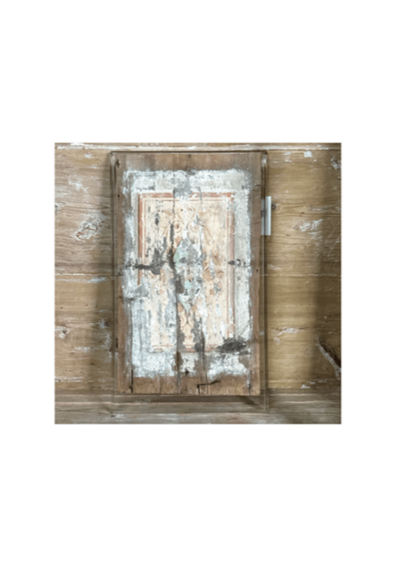 15th C Venetian Ceiling Panel On Acrylic