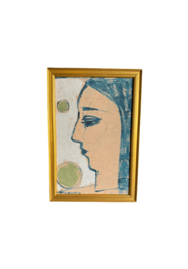 Vintage Italian Art School Portrait