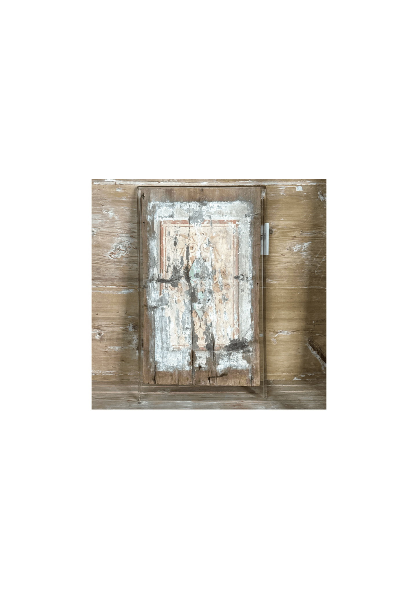 15th C. Venetian Ceiling Panel on Acrylic