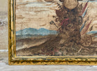 18th C Pair of Hand-Painted Family Tree with Heraldic Crests