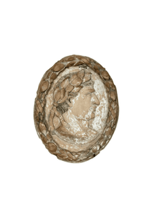 Tuscan 18th C Terracotta Portrait Relief Of A Roman Emperor