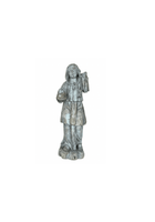 18th C. Wood Statue of Saint