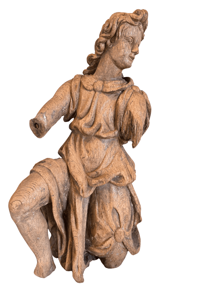 19th C Belgian Allegorical Sculpture