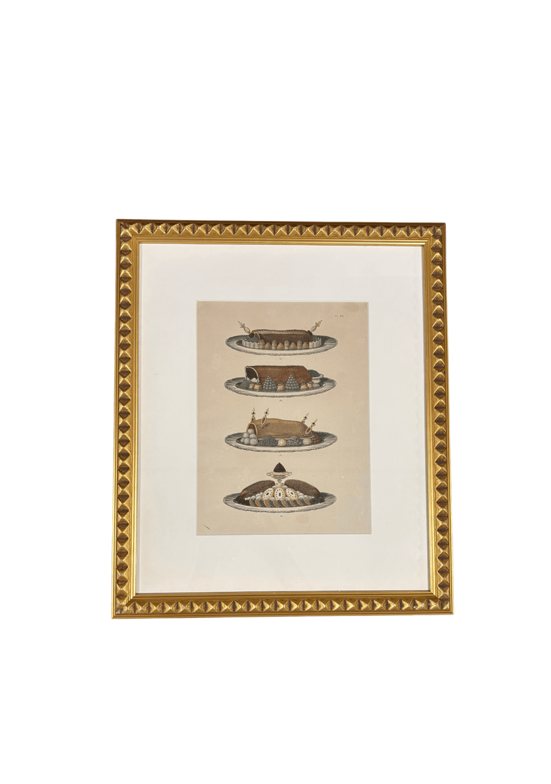 19th C French Culinary Prints