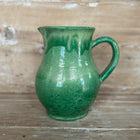 19th C Glazed Green Pitcher from famous St-Jean-de-Vos