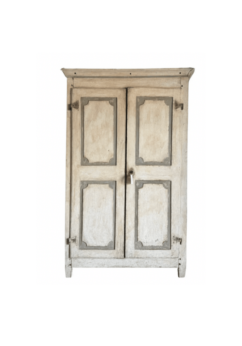 19th C. Italian Painted Armoire