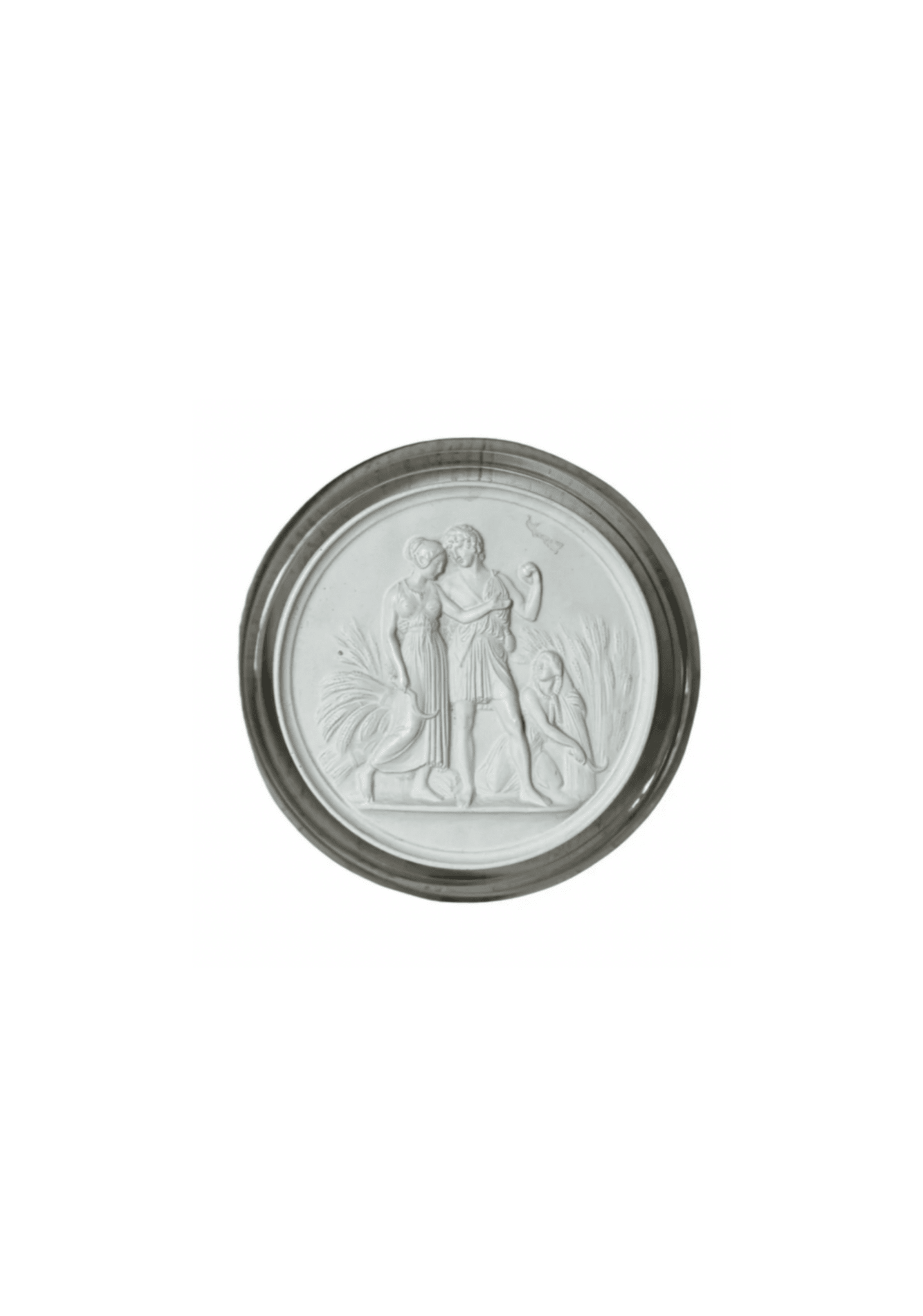 19th c Swedish intaglio on acrylic (2)