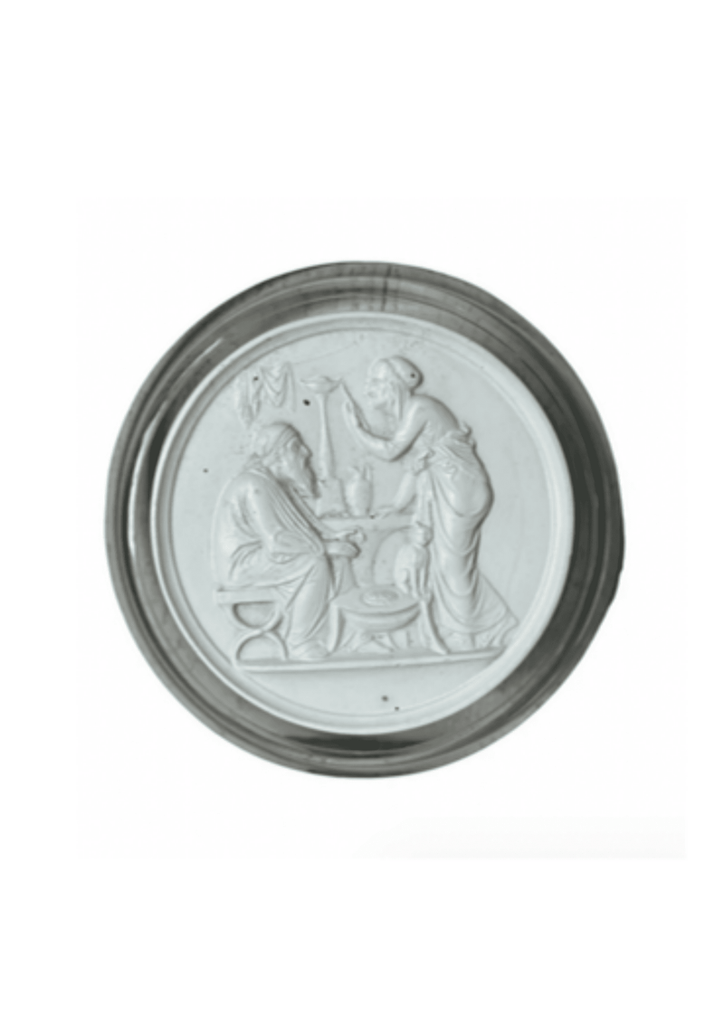 19th C Swedish Intaglio On Acrylic 3