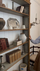 Late 19th C Belgian Faux Bois Bookcase
