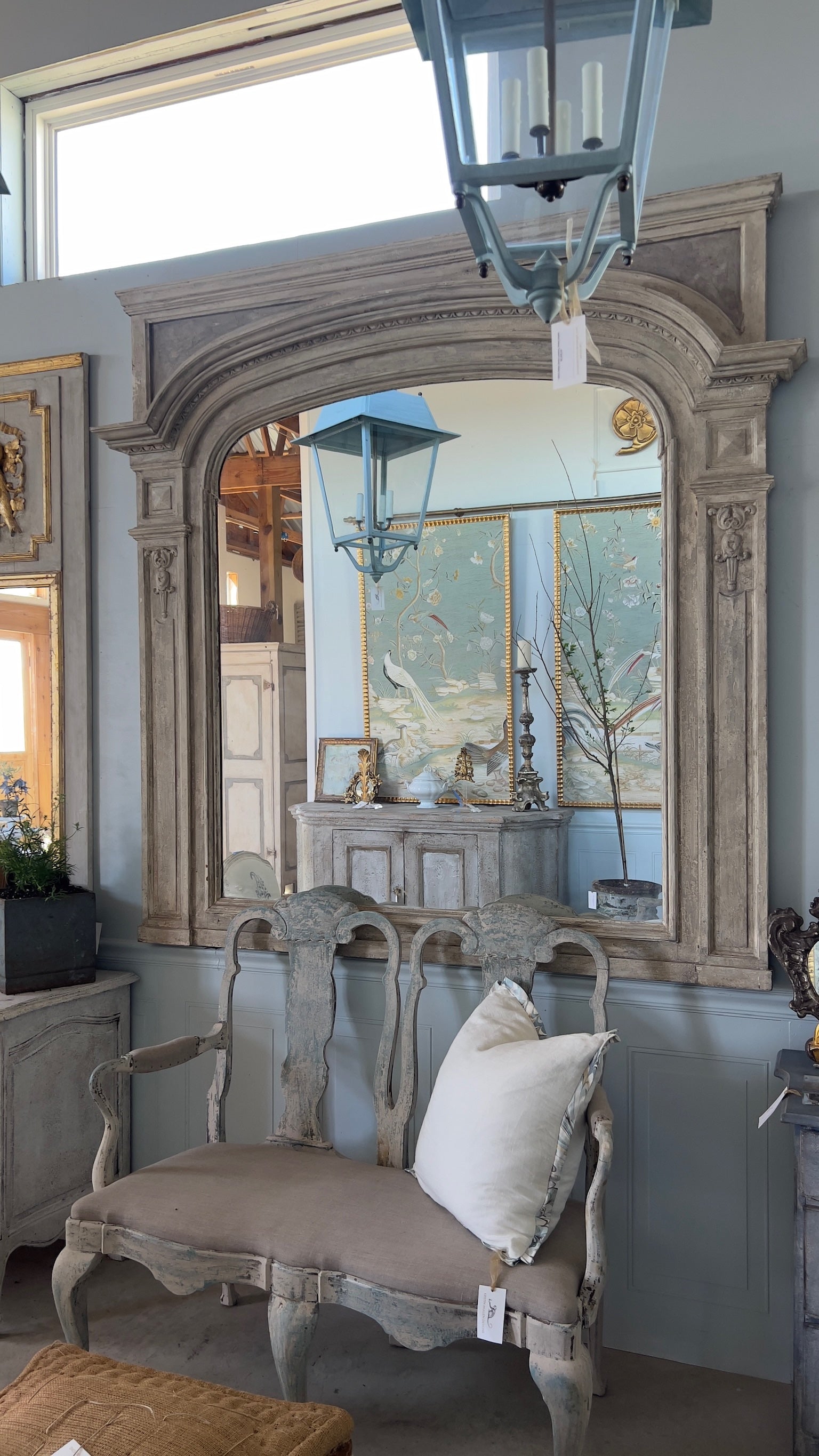 1900's Swedish Gustavian Style Bench