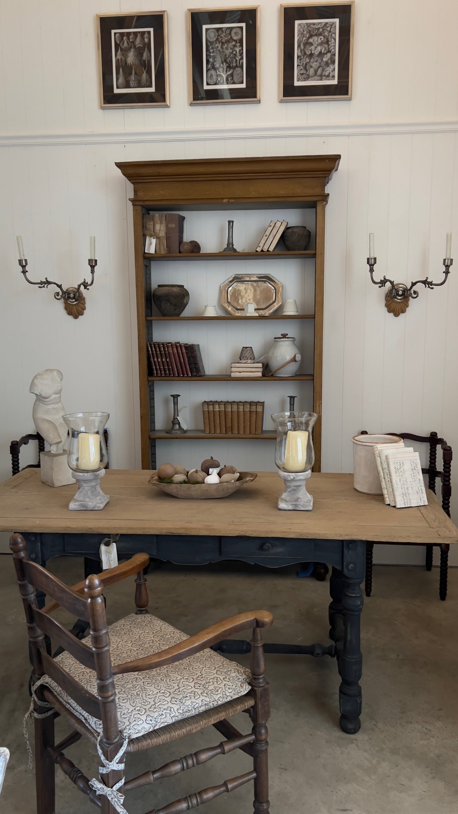 Antique Sheffield Sconces