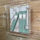 Framed Intaglio Shadowbox on Manuel Canovas Fabric