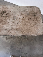 Antique French White Folding Garden Table