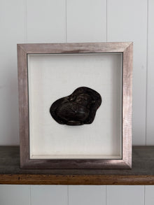 Framed Antique Belgian Chocolatier Chick Mold