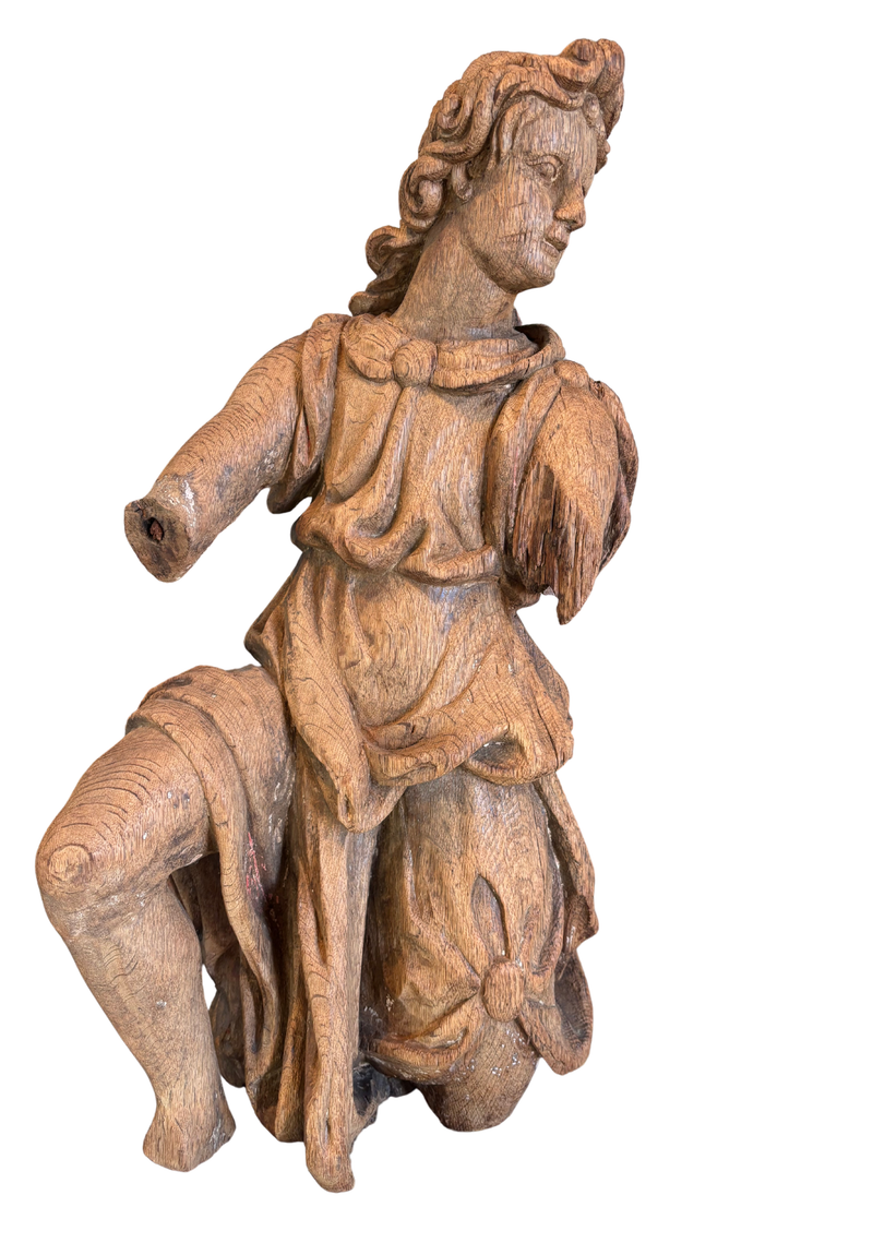 19th C Belgian Allegorical Sculpture