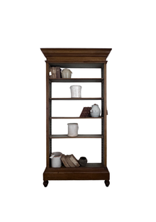 Late 19th C Belgian Faux Bois Bookcase