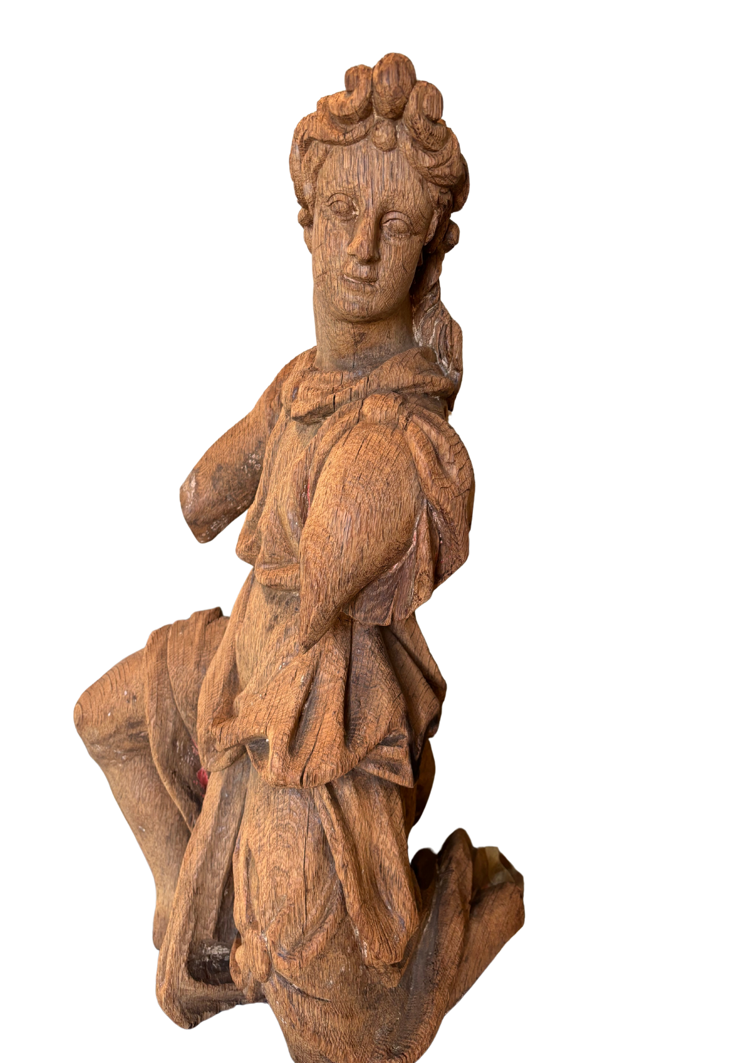 19th C Belgian Allegorical Sculpture