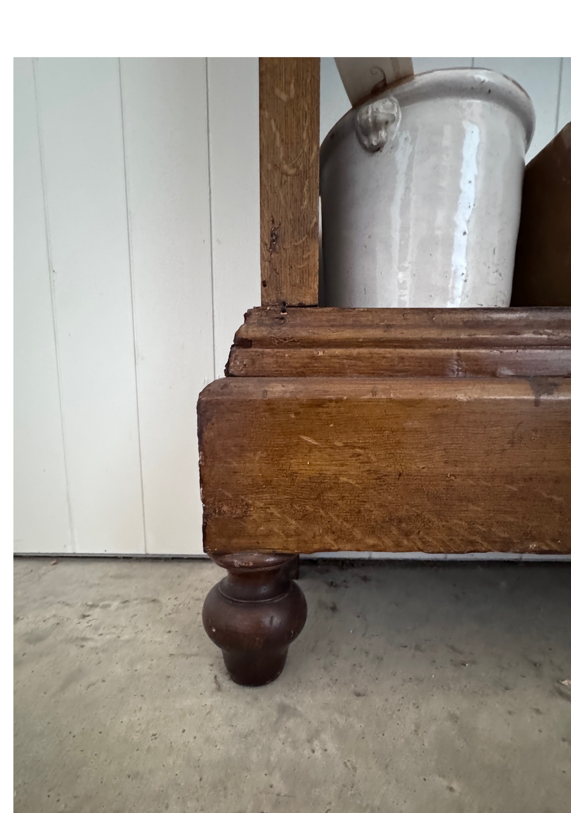 Late 19th C Belgian Faux Bois Bookcase