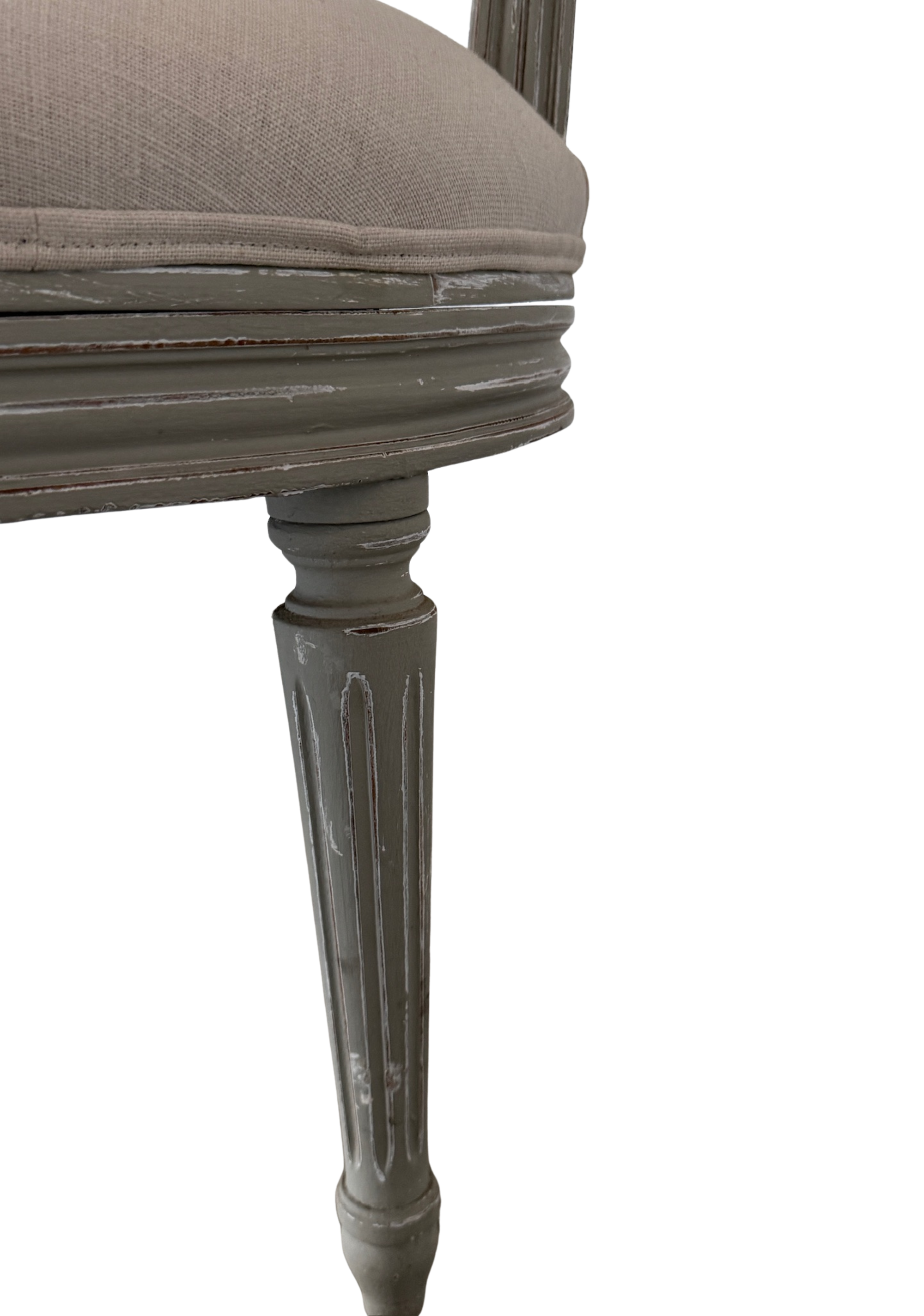 Vintage French Swivel Desk Chair