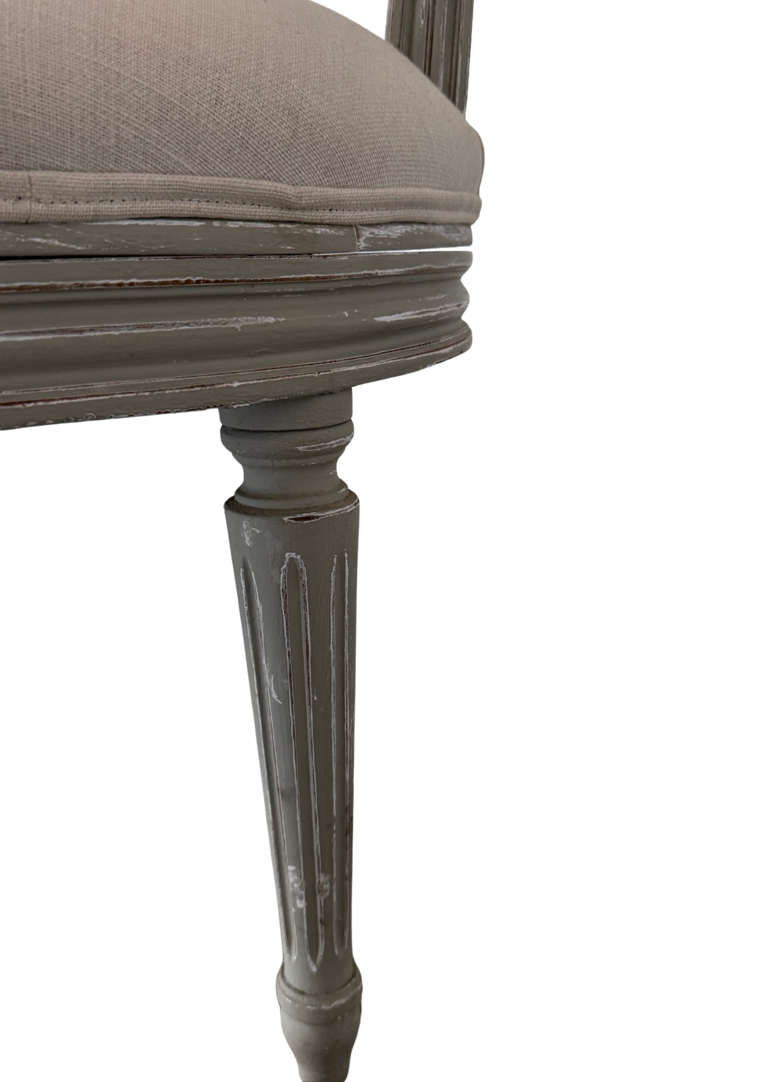Vintage French Swivel Desk Chair
