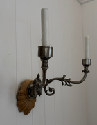 Antique Sheffield Sconces