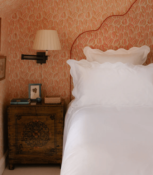 Alexandra Wavy Scalloped Duvet Cover