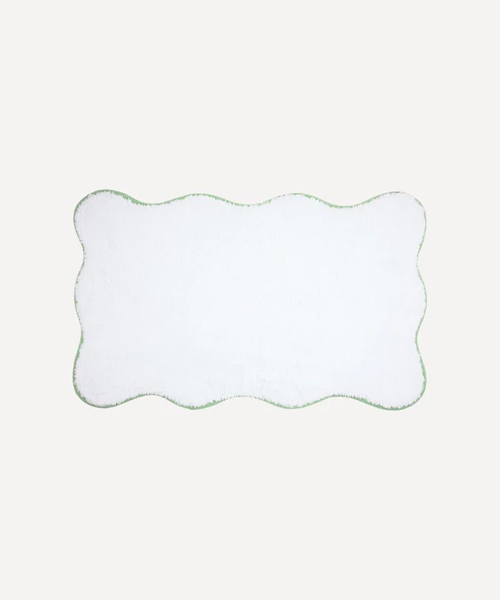 Amelia Scalloped Bath Mat