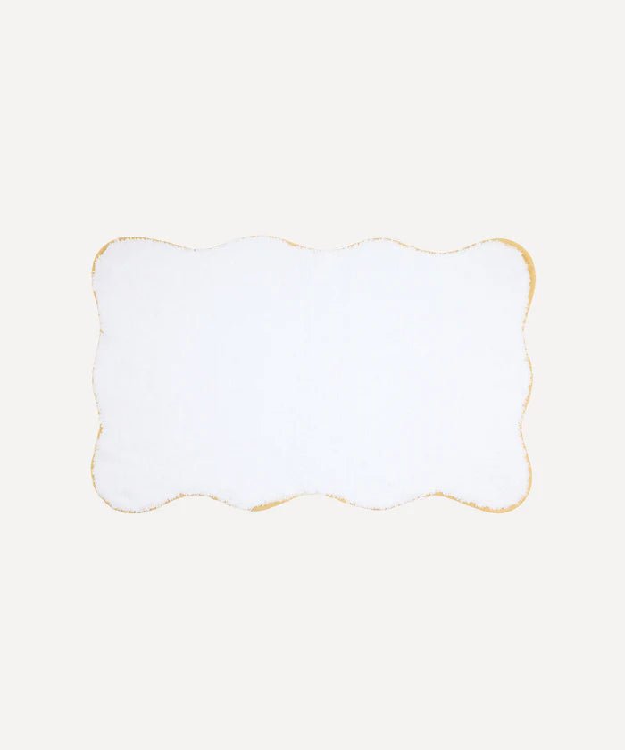 Amelia Scalloped Bath Mat