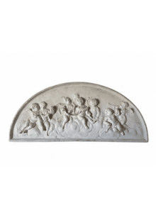 Arched Antique Plaster Relief