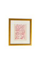 Antique English Seaweed Print