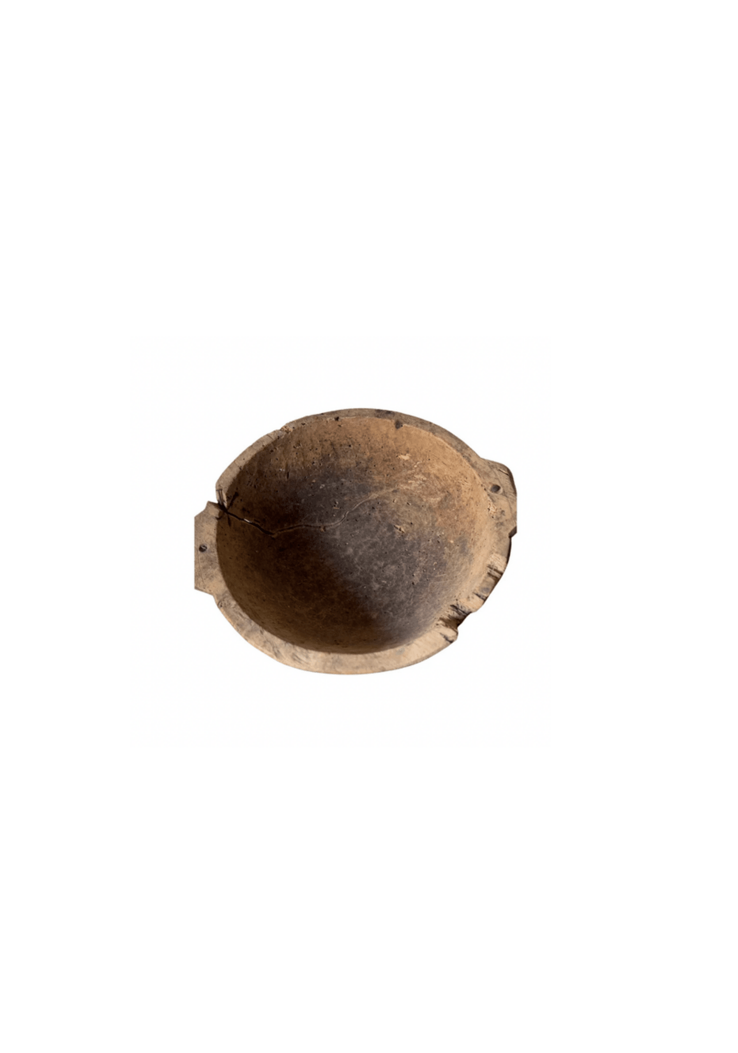 Antique Farmhouse Wood Bowl