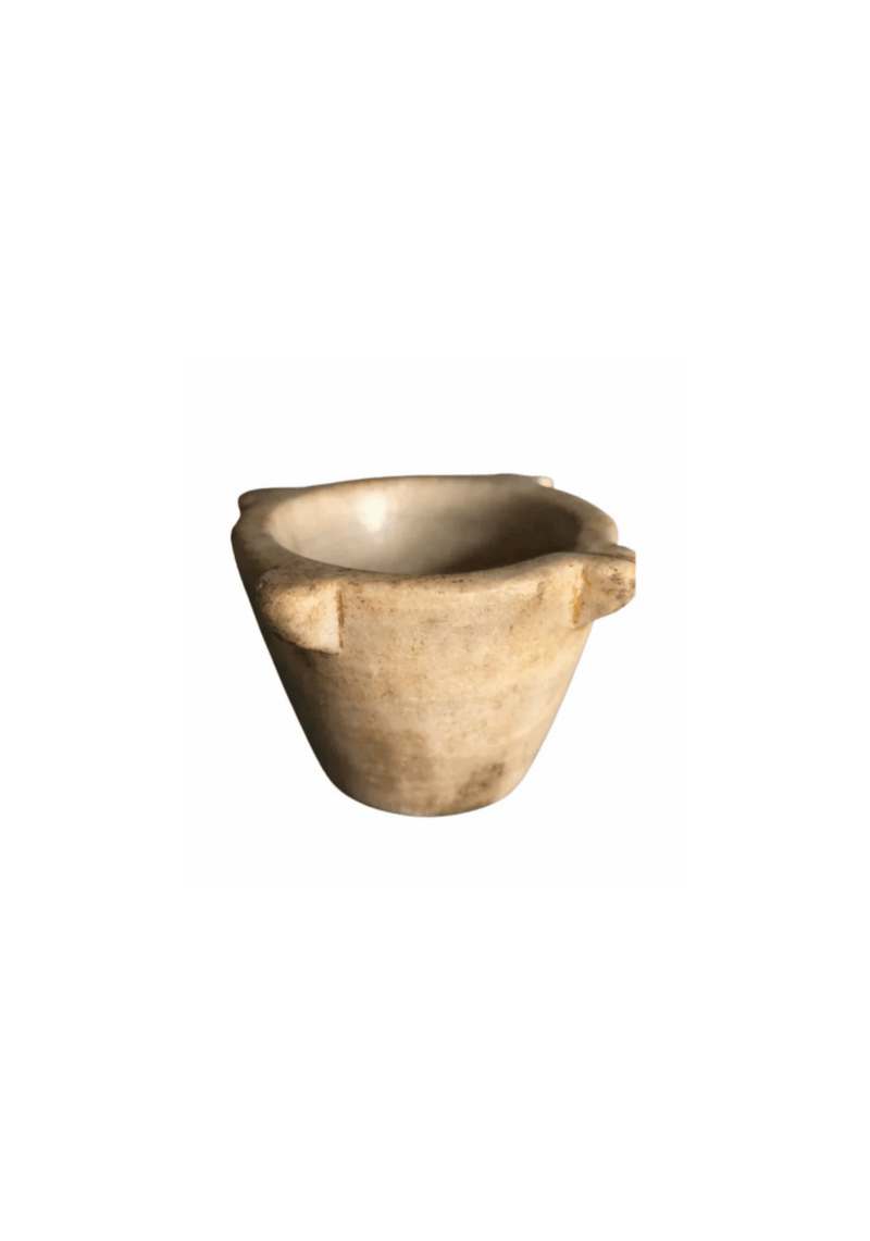 Antique French Marble Mortar