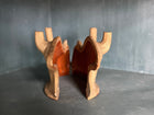 Antique French Terracotta Lamb Cake Mold