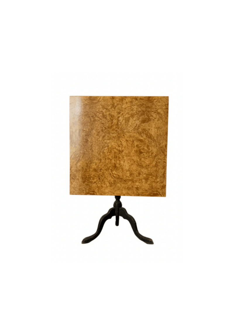 Antique Swedish Bleached Alder Root Tilt-top Table c. 1920
