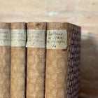 Antique Textile Patterned Books, set of 5