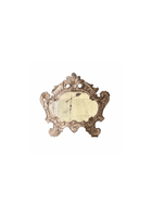 Beautiful 18th C. Silver Gilt Italian Mercury Mirror