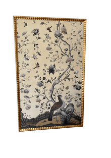 Chinoiserie Panel in Buttercup