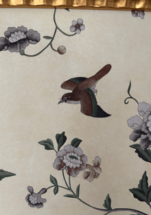 Chinoiserie Panel in Buttercup