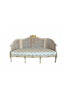 Circa 1850 Belgian Caned Bench