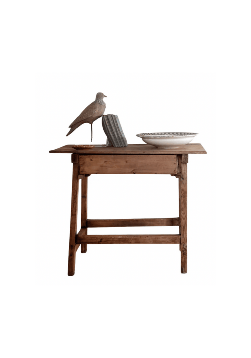 Circa 1880 Auvergne Shepherd's Table in Fir