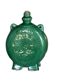 Schryp drink flask Eastern Europe green bottles