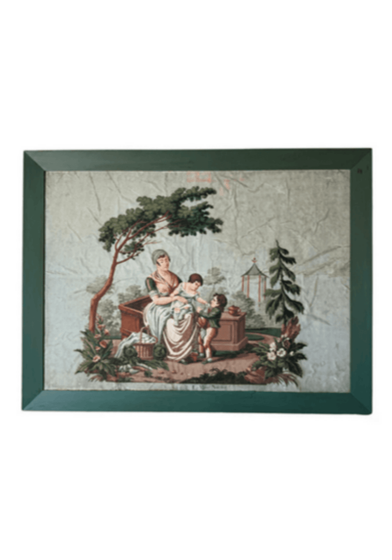 Directoire Era Painting On Paper