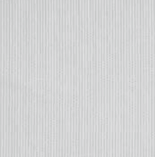 Close-up swatch of the chairs' gray and white striped upholstery fabric