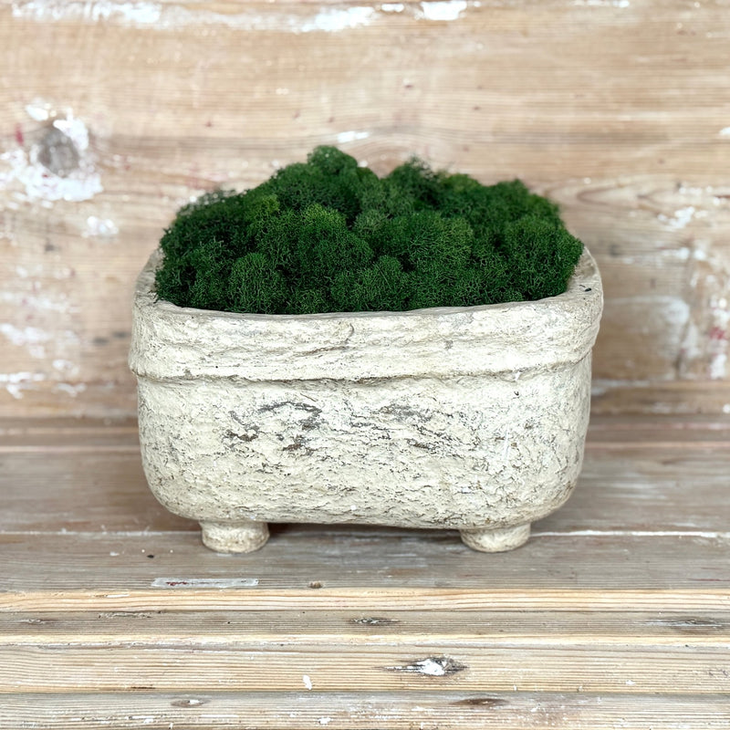 Fabulous Paper Mache Vessel on Legs