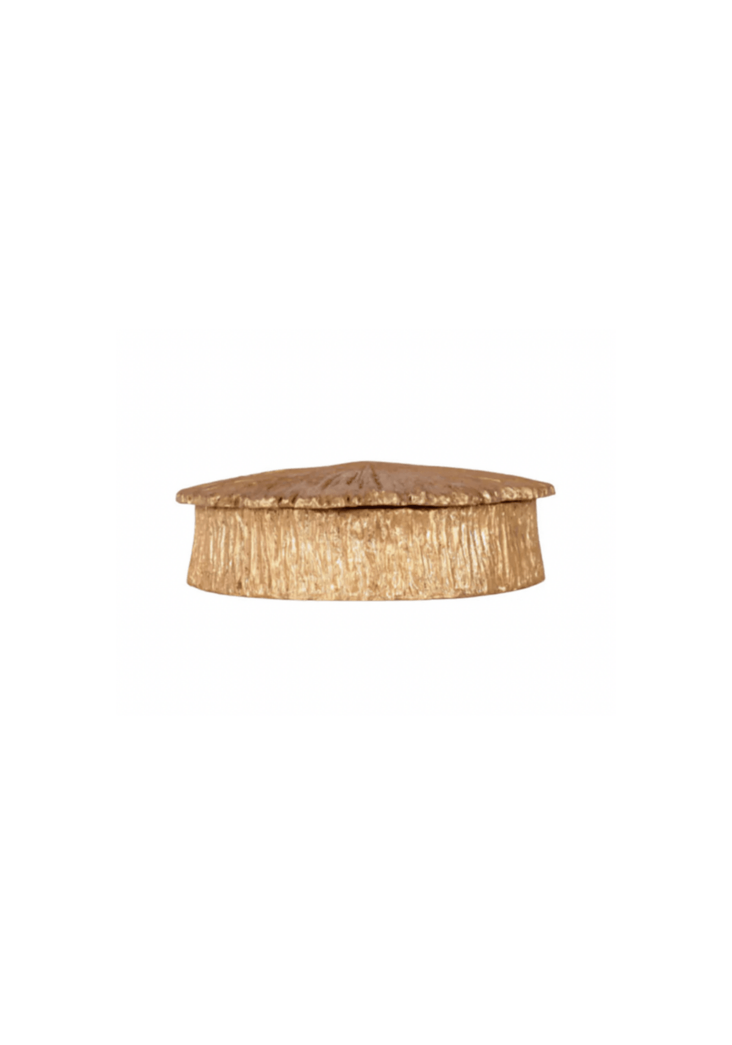 Feather Coral Round Box