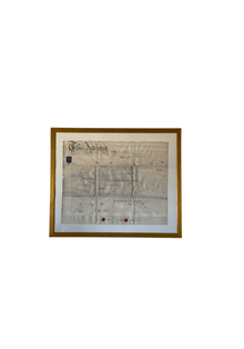 Framed Indenture Paper