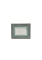French Decoupaged Frame with Intaglio, Green Horizontal
