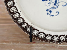 Grouping of 5 19th century plates from Puglia, Italy