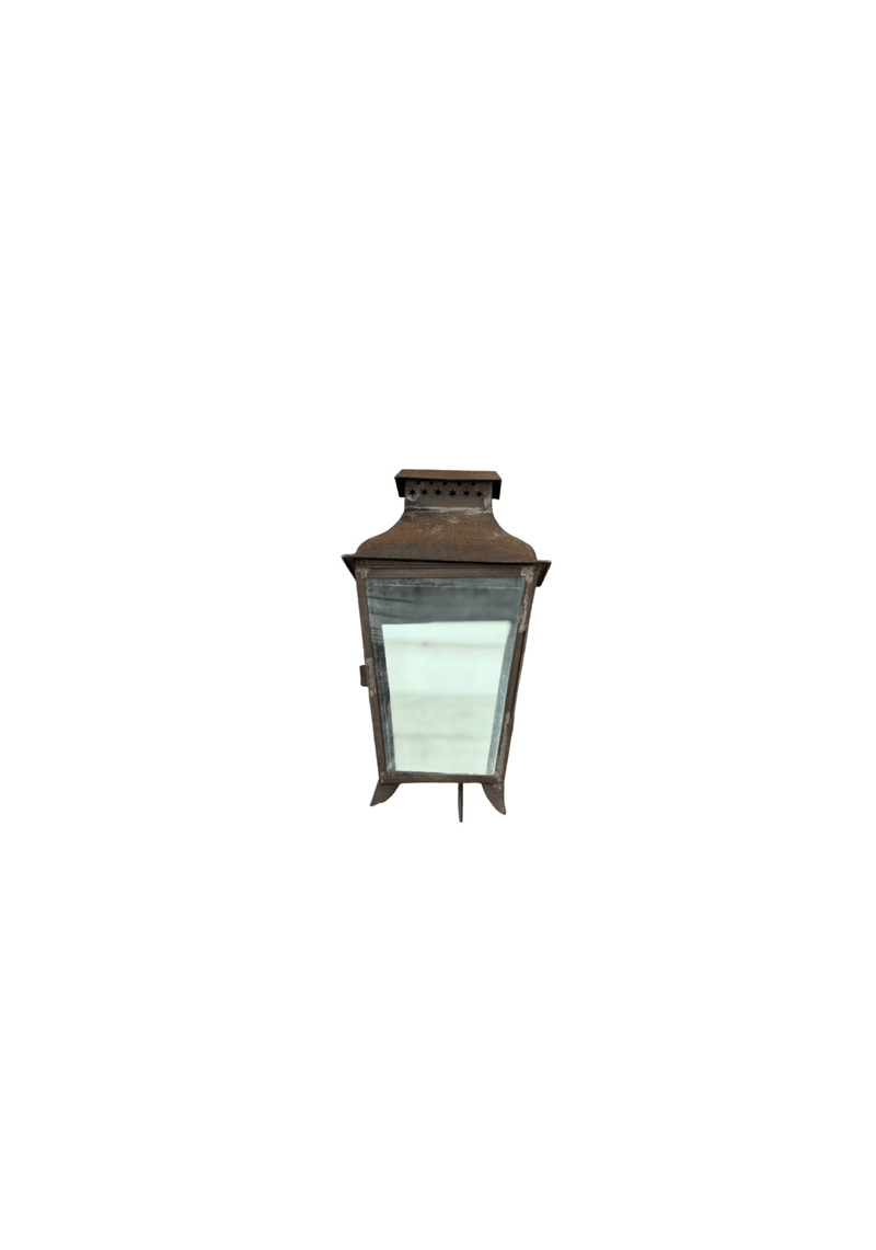 Italian Mirror Backed Lantern, 19th C