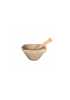 Large Vintage Stone Mortar and Pestle